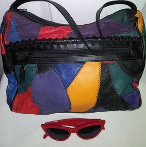 Leather Quilted Handbag